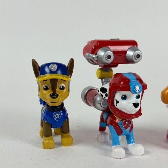 Chase Marshall Skye & Ryder Action Figure Lot Paw Patrol Toys - Picture 2 of 7